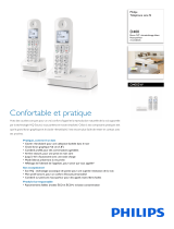 Philips D4002W/FT Product Datasheet