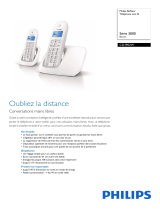 Philips CD3902W/38 Product Datasheet
