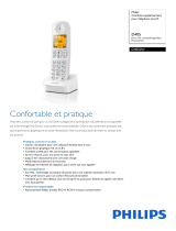 Philips D4050W/12 Product Datasheet