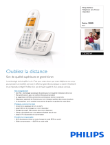 Philips CD2951W/22 Product Datasheet