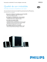 Philips MMS231/00 Product Datasheet