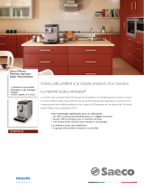 Saeco HD8764/02 Product Datasheet