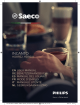Saeco Saeco INCANTO HD8922 Manuel utilisateur