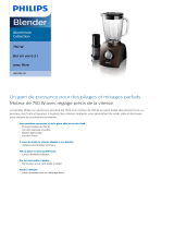 Philips HR2094/30 Product Datasheet