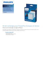 Philips FC8058/01 Product Datasheet