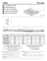 Accuride 7400 series Guide d'installation