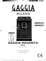 Gaggia Magenta Plus RI8700 Le manuel du propriétaire