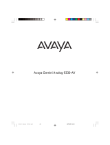 Avaya 9330 AV Manuel utilisateur