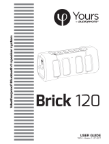 audiophony Brick 120 Manuel utilisateur