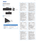 Asus W4500 Manuel utilisateur
