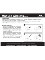 Antlion Audio ModMic Wireless Manuel utilisateur