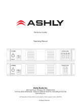 Ashly TRA-4075 Mode d'emploi