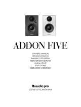 Audio Pro ADDON FIVE Le manuel du propriétaire