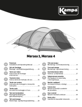 Kampa Kampa Mersea 3, Mersea 4 Guide d'installation