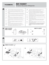 Dometic REF-FANKIT for 10 Series Guide d'installation