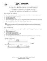 Aurora AU-M10SD Guide d'installation