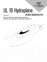 ProBoat UL-19 30" Hydroplane Brushless RTR Manuel utilisateur