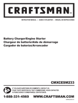 Schumacher Craftsman CMXCESM233 Battery Charger/Engine Starter Le manuel du propriétaire