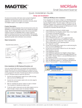 Magtek MICRSafe Quick Installation Guide