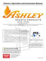 Ashley Hearth Products AP5780SS Le manuel du propriétaire