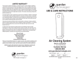 Germ Guardian Model AC4300BPTCA Le manuel du propriétaire
