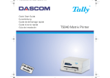 Tally Dascom T5040 Guide de démarrage rapide