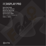 X-Rite i1 Display Pro Guide de démarrage rapide