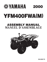 Yamaha 2000 YFM400FWAM Assembly Manual