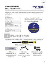 Tru-Test XRS2 Stick Reader Guide de démarrage rapide