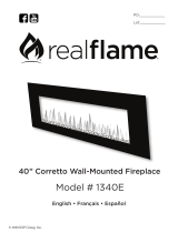 Real Flame 1340 Le manuel du propriétaire