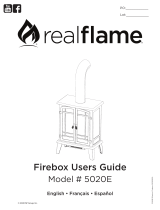 Real Flame 5020E-BK Le manuel du propriétaire