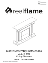 Real Flame 6030E-W Le manuel du propriétaire