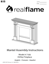 Real Flame 7100 Le manuel du propriétaire