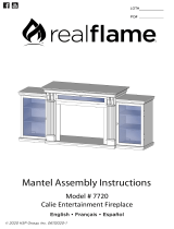 Real Flame 7720 Le manuel du propriétaire