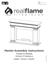 Real Flame 8090E Le manuel du propriétaire
