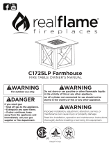 Real Flame C1725LP Le manuel du propriétaire