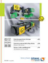 STAHL CraneSystems Explosion-Protected Wire Rope Hoists Information produit