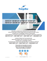 hajdu IDE100F ErP Instructions For Installation And Use Manual