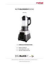 Rotel NUTRIBLENDER451CH1 Mode d'emploi
