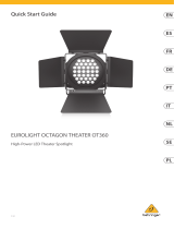 Behringer OCTAGON THEATER OT360 Guide de démarrage rapide