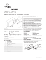 Raychem JBM-100-STB Guide d'installation