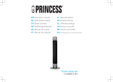 Princess Smart Black/Silver WIFI Connected Tower Fan Manuel utilisateur