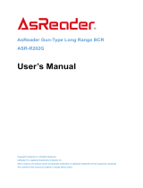 AsReader ASR-R202G Series Manuel utilisateur