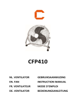 Cresta CFP410 Ventilator Le manuel du propriétaire