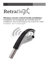 Retraflex Wireless remote control handle Guide d'installation