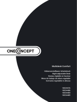 OneConcept Multidesk Comfort Manuel utilisateur