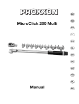 Proxxon MicroClick 200 Multi Manuel utilisateur