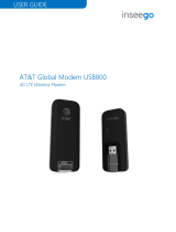 Inseego AT&T Global Modem USB800 Manuel utilisateur