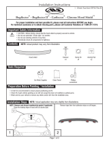 AutoVentshade Chrome Hood Shield Installation Instructions Manual