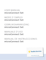 Audio Service microConnect Set Manuel utilisateur